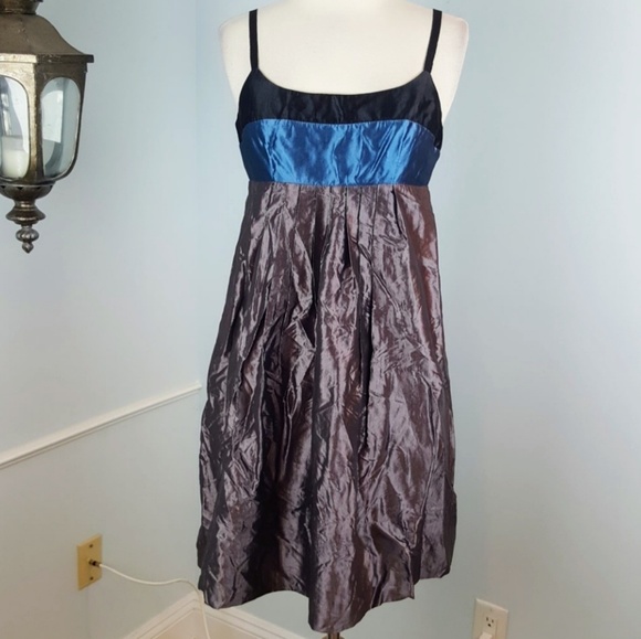 BCBGMaxAzria Sivler and Blue Dress - Picture 3 of 8